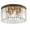 Livex Lighting Ashton 5 - Light Flush Mount in  Hand Painted Palacial Bronze - 3 of 4