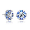 Stylish Halo Stud Earrings with a Gleaming Design and Sparkling Detail for a Chic and Modern Touch - 2 of 3