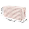 Unique Bargains Women's Pillow Shaped Makeup Bag 1 Pc - 3 of 3