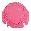 Simply Sage Market Embroidered Palm Springs Stars Garment Dyed Long Sleeve - 2 of 4