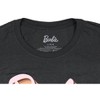 Barbie Women's symbolic Fashion Doll Logo Graphic Print Adult T-Shirt - 3 of 3