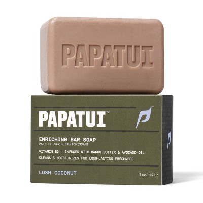 Papatui Enriching Men's Bar Soap Lush Coconut - 7oz