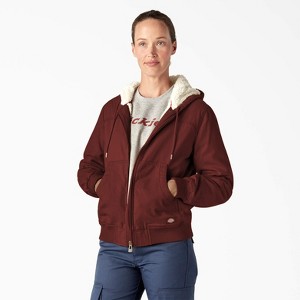 Dickies Women's Fleece Lined Duck Canvas Jacket - 1 of 3