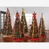 BrylaneHome Scallop Edge Border Christmas Tree Skirt - 4 of 4