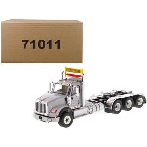 International HX620 Day Cab Tridem Tractor Light Grey 1/50 Diecast Model by Diecast Masters - 1 of 4