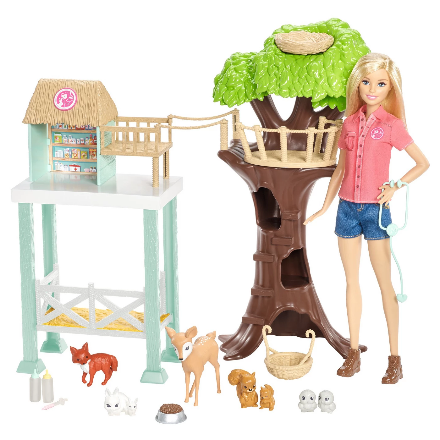 Barbie® Careers Animal Rescue Doll and Playset - image 1 of 12