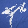 Mens Funny T Shirts Karate Kicked Squirrel Sarcastic Fighting Graphic Tee - Crazy Dog Men's T Shirt - 2 of 4