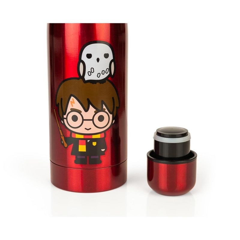 Seven20 Harry Potter & Hedwig Chibi Characters Aluminum Water Bottle | Holds 17 Ounces, 4 of 7