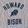 Howard University Official Howard Bison Logo Adult T-Shirt, Athletic Heather - image 2 of 4