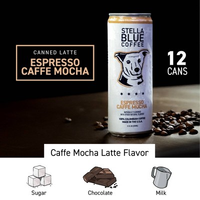STELLA BLUE Coffee Espresso Caffe Mocha - 11 fl oz