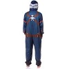 Marvel Men's Superhero Hooded Union Suit Costume Pajama - 4 of 4