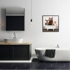 Stupell Industries Woodland Creatures Antique Bathtub Framed Giclee Art - 2 of 4