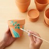 Juvale Juvale 4-inch 6 Pack Small Terracotta Pots with Saucer and Drainage Hole - Clay Planter for Indoor Plants - 2 of 4
