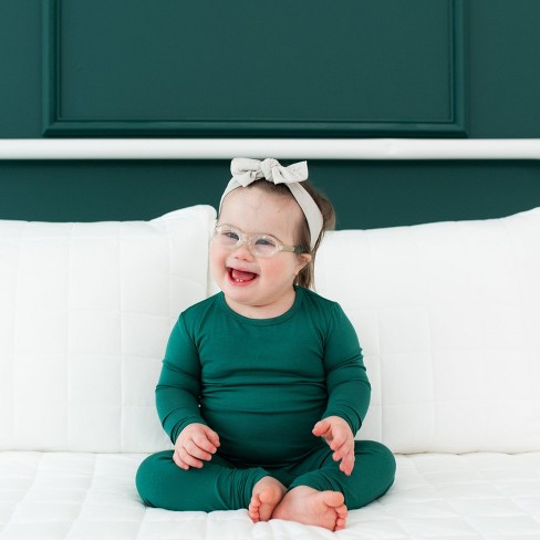 Kyte Baby Toddler Pajama Set in Emerald - image 1 of 3