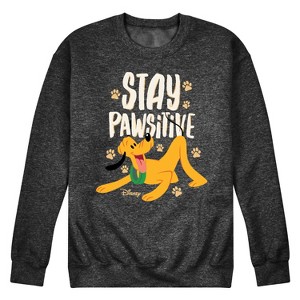 Men's - Disney - Cats & Dogs Graphic Fleece Sweatshirt - 1 of 4