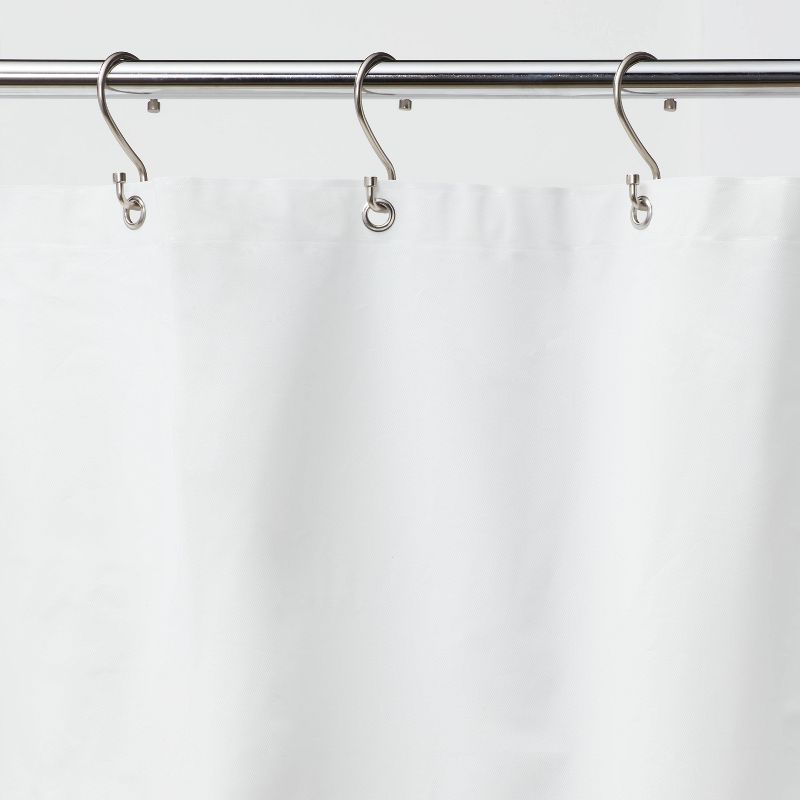PEVA Medium Weight Shower Liner White - Made By Design&#8482;, 3 of 5
