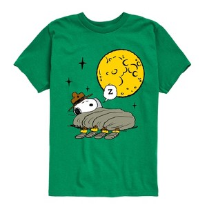 Boys' - Peanuts - Nightfall Short Sleeve Graphic T-Shirt - 1 of 4