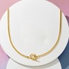 Pure Collection by Ross-Simons Italian 18kt Gold Vermeil Curb-Link Toggle Necklace - 3 of 4