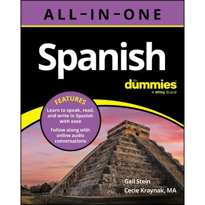 Spanish All-In-One for Dummies (with Audio Online!) - 2nd Edition by  Gail Stein (Paperback)