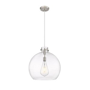 Newton Sphere - 1 Light Pendant In Industrial Style-18.25 Inches Tall and 18 Inches Wide - 1 of 1