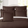 Nestl Soft Pillow Shams Set of 2, Double Brushed Microfiber Pillow Covers, Premium Pillow Shams With 1.5” Flange - 2 of 4