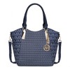 MKF Collection Devorah Stylish Tote Handbag Signature Printed by Mia K - 2 of 4
