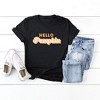 Simply Sage Market Women's Retro Hello Pumpkin Short Sleeve Graphic Tee - 2 of 2