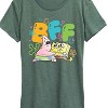 Women's - Spongebob Squarepants - Bff Patrick Short Sleeve Graphic T-Shirt - 2 of 4