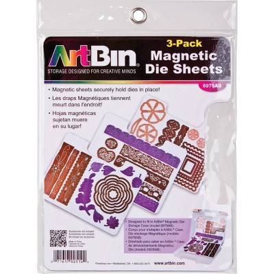 ArtBin Magnetic Sheets 3/Pkg-7.325"X9.125"