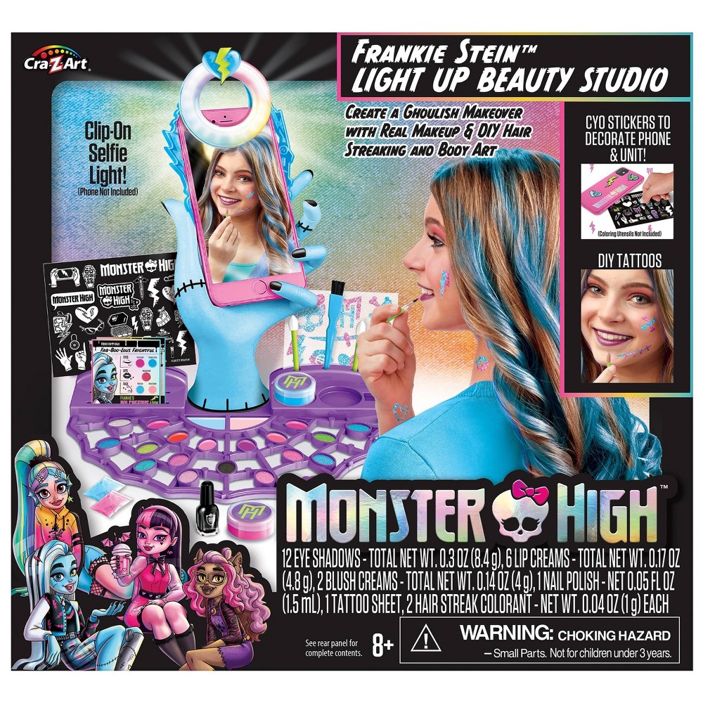 Monster High Frankie Stein Light up Beauty Studio