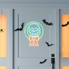 LED Wreath Faux Neon Sign Halloween Novelty Silhouette Lights Orange/White/Green - Hyde and EEK! Boutique™ - 2 of 4