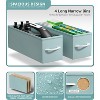 Sorbus 4 Drawers Narrow Dresser - with Steel Frame, Wood Top & Easy Pull Fabric Bins for Small Spaces, Closets, Bedroom, Bathroom & Laundry - 4 of 4