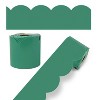 Carson Dellosa Education Grow Together Jade Green Rolled Scalloped Bulletin Board Borders, 65 Feet Per Roll, Pack of 3 - 3 of 4