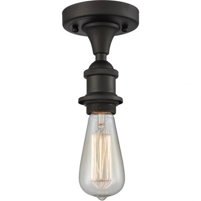 Innovations Lighting 1 - Light Semi-Flush Mount in  Oil Rubbed Bronze