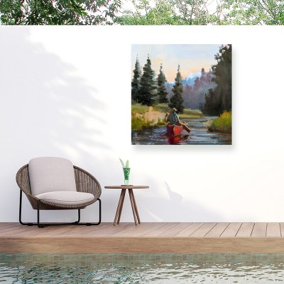 "Peaceful Morning" Outdoor Canvas
