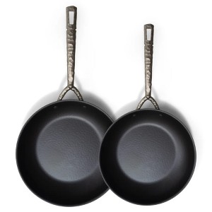 Alva Artist 2pc Carbon Steel Frying Pan Set -Naturally Nonstick & Non-Toxic - 1 of 4