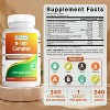 Best Naturals Vitamin B Complex with Inositol, PABA 240 Tablets - Made in The USA - Non-GMO & Gluten Free - 2 of 4
