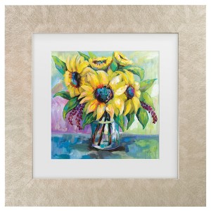 Trademark Fine Art - Jeanette Vertentes Summer Matted Framed Art - 1 of 4