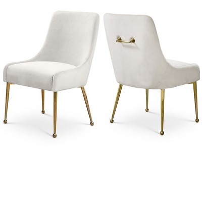 Meridian Furniture,Owen Velvet Dining Chair, Set of 2