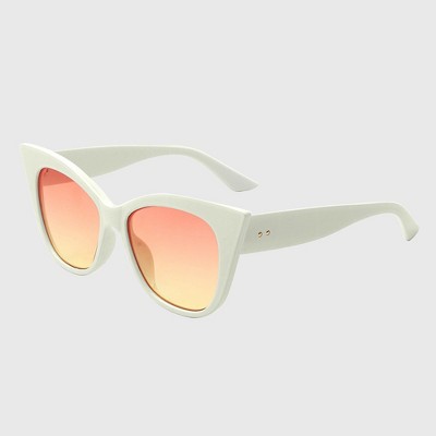 Anna-Kaci  Chic Cat - Eye Polarized Sunglasses
