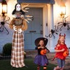 Costway Halloween Animatronics with Red Light Up Eyes Motion & Sound Activated - 4 of 4