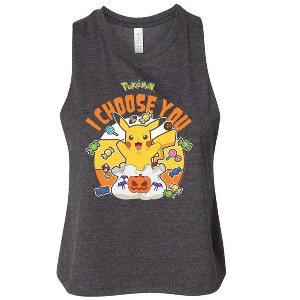 Women's - Pokémon - Candy I Choose You Graphic Racerback Tank - 1 of 3