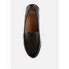 Corleone Pleather Stacked Heel Women Loafers - 4 of 4