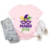 Simply Sage Market Mardi Gras Mask Short Sleeve Tee - 3 of 4