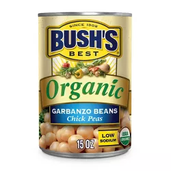 Bush's Organic Garbanzo Beans - 15oz