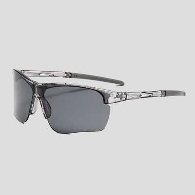 Anna-Kaci Active Women's Foldable Color-Changing UV-Protect Outdoor Sports Running Sunglasses- Gray