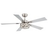 Airsurfer 48" Crystal Ceiling Fan with Light and Remote,6 Speeds Reversibile DC Motor & Memory Function,5-Blade Ceiling Fan with 4"/8" Downrods - 3 of 4