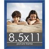 PosterPalooza | Photo Size Classic Modern Blue Frame - UV Acrylic, Foam Board Backing, Hanging Hardware - 2 of 4