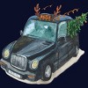 Junior's Design By Humans Christmas Cab By ValerieShephard T-Shirt - 2 of 3