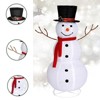 Karl Home 4ft Pre-lit Christmas Snowman Decoration - 2 of 4